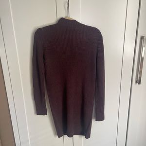 Burgundy sweater dress brand new with tags